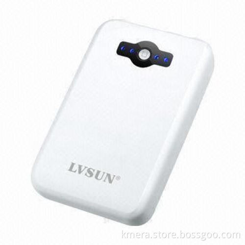 12,000mAh High-capacity Notebook Power Bank with 9-21V Wide Output, USB 5V2A, Smartphones/Tablet PCs